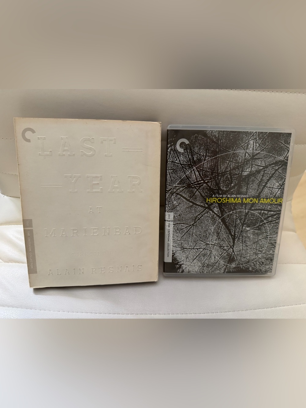 Alain Resnais Criterion Blu-ray - Last Year At Marienbad Hiroshima Mon Amour